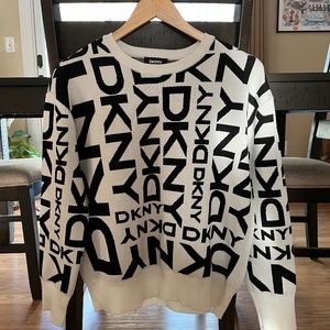 DKNY logo sweater